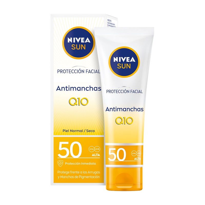 NIVEA - Nivea Sun Antiedad Q10  50ml - mL a $635