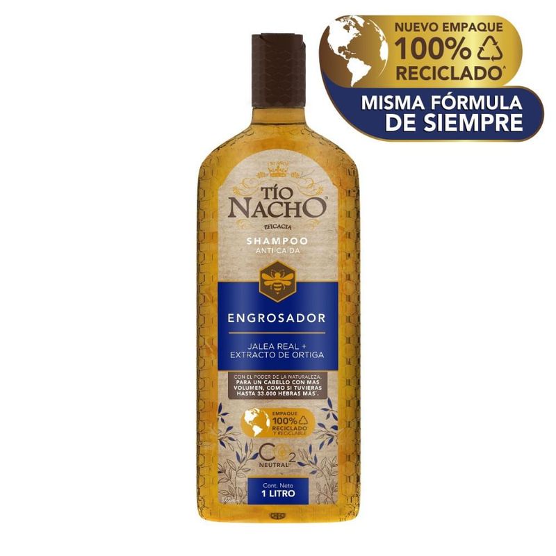 TIO NACHO - Shampoo Tio Nacho Engrosador X 1litro