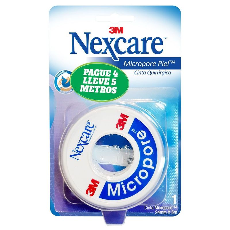 NEXCARE - Oferta Micropore Piel Nexcare 3m 24mm X 5m