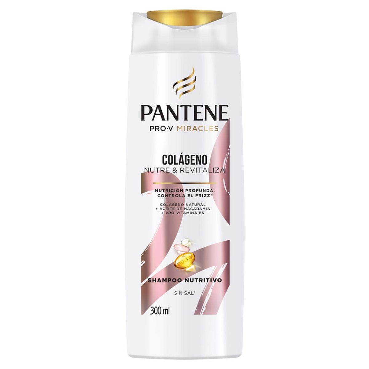 PANTENE - Shampoo Pantene Colageno Nutre Y Revitaliza X 300ml