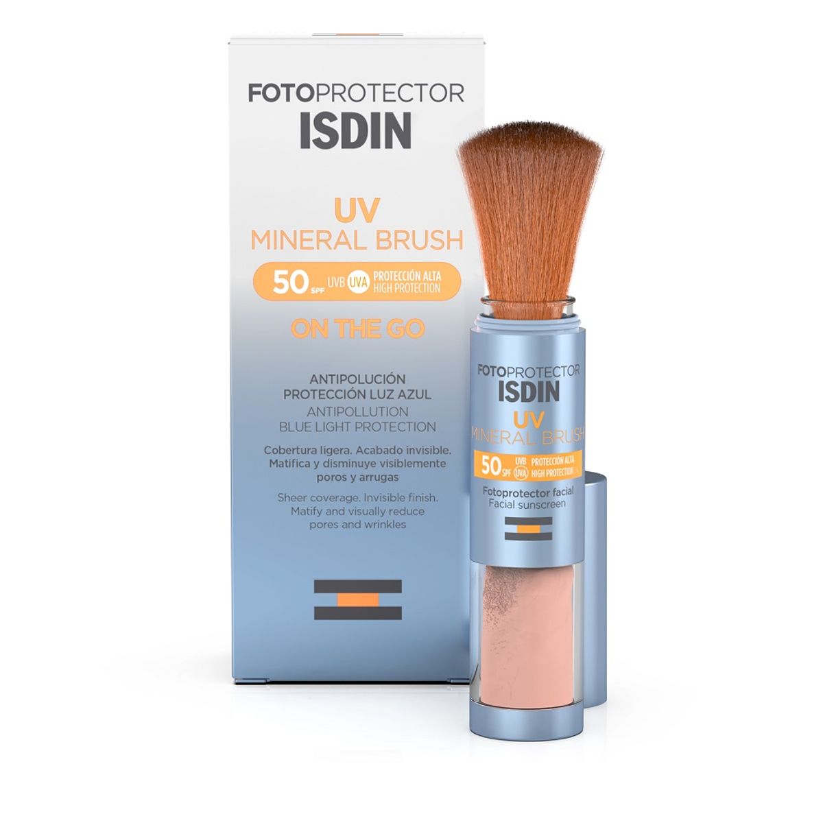 ISDIN - Fotoprotector Isdin Uv Mineral Brush Polvo 50spf X 2g