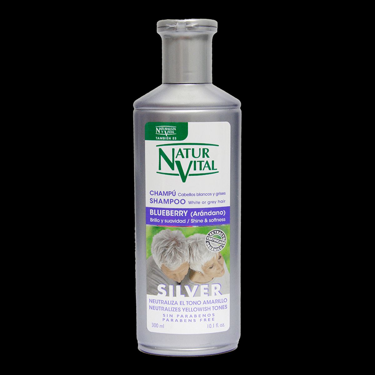NATURALEZA Y VIDA - Shampoo Natur Vital Blueberry Silver X 300ml