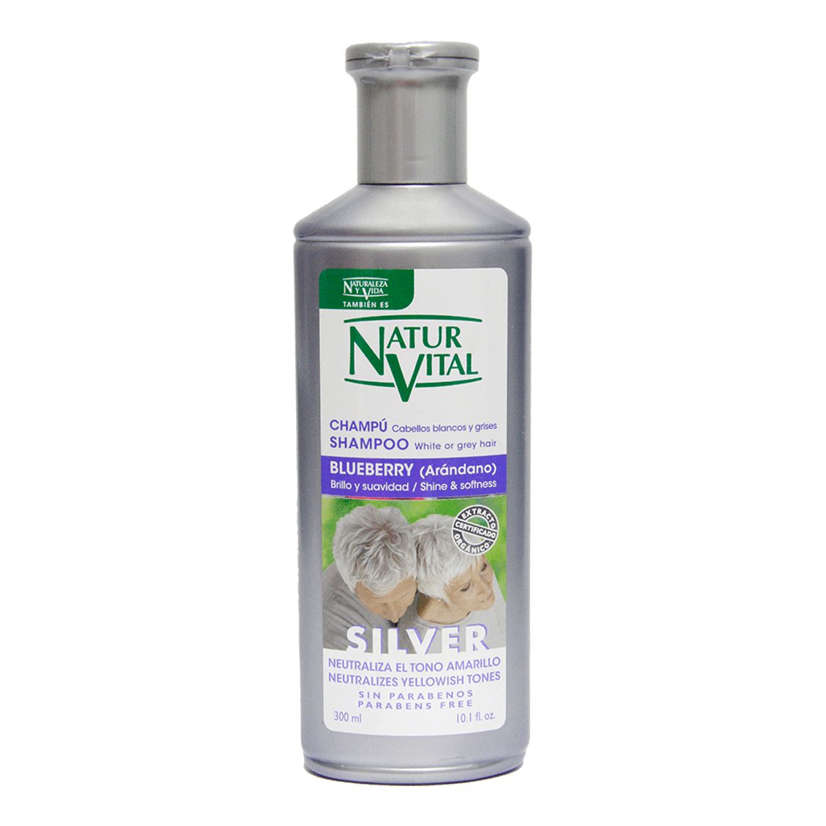 NATURALEZA Y VIDA - Shampoo Natur Vital Blueberry Silver X 300ml