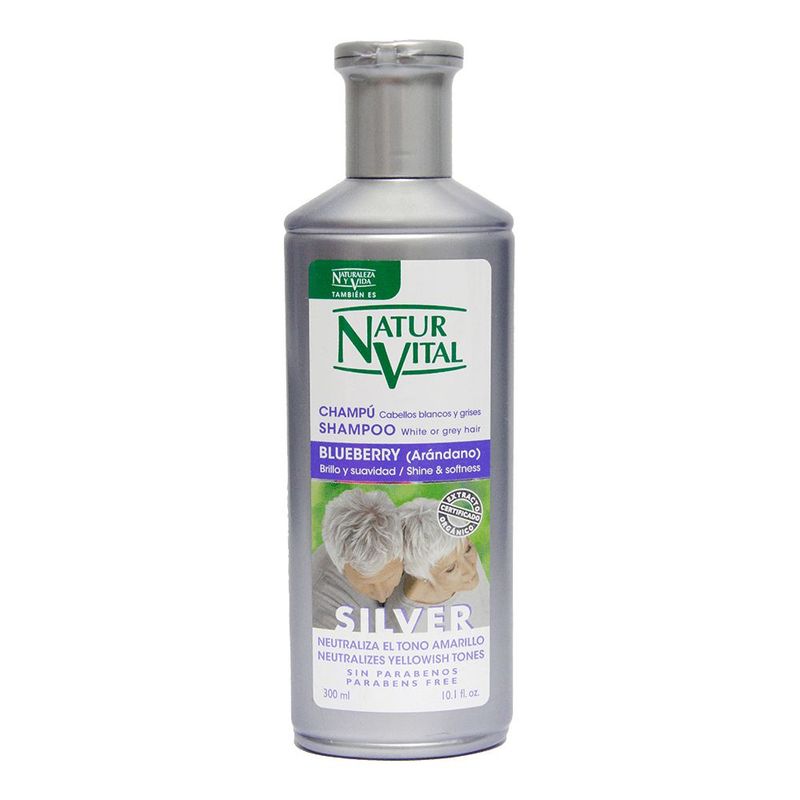 NATURALEZA Y VIDA - Shampoo Natur Vital Blueberry Silver X 300ml