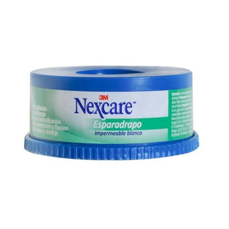 NEXCARE - Esparadrapo Nexcare Impermeable Blanco 12mm X 3mm