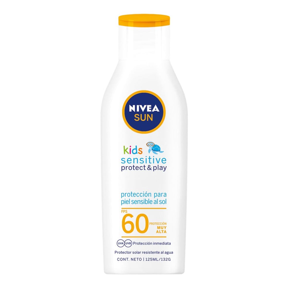 NIVEA - Prote.solar Ninos Fps60 Pure&sens.x125ml