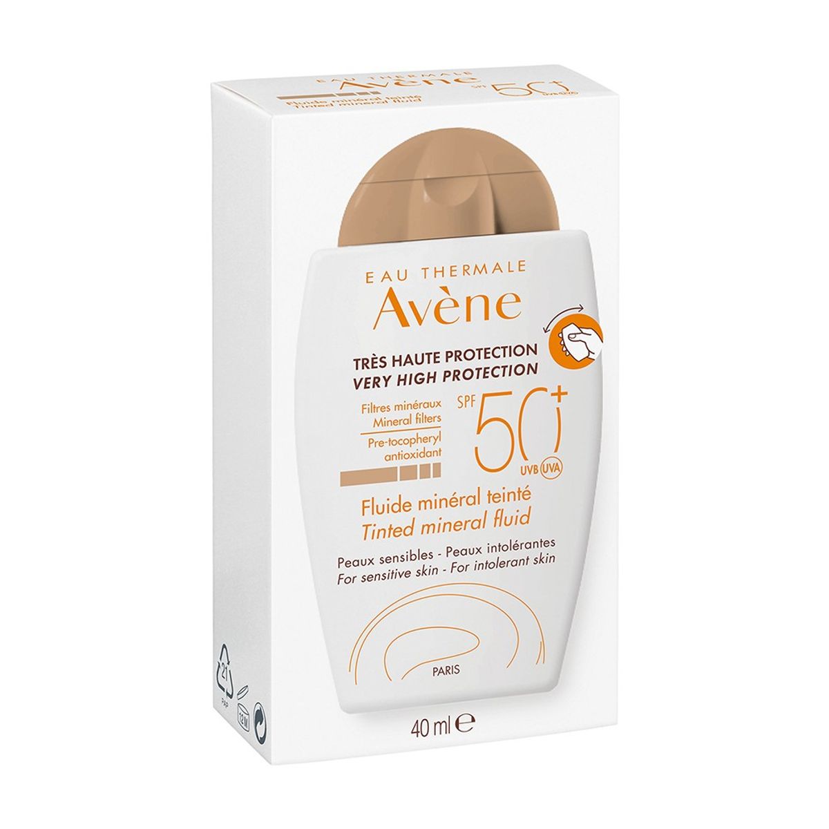 AVENE - Protector Solar Fluido Mineral Color Avene LB SPF50 + X 40ml