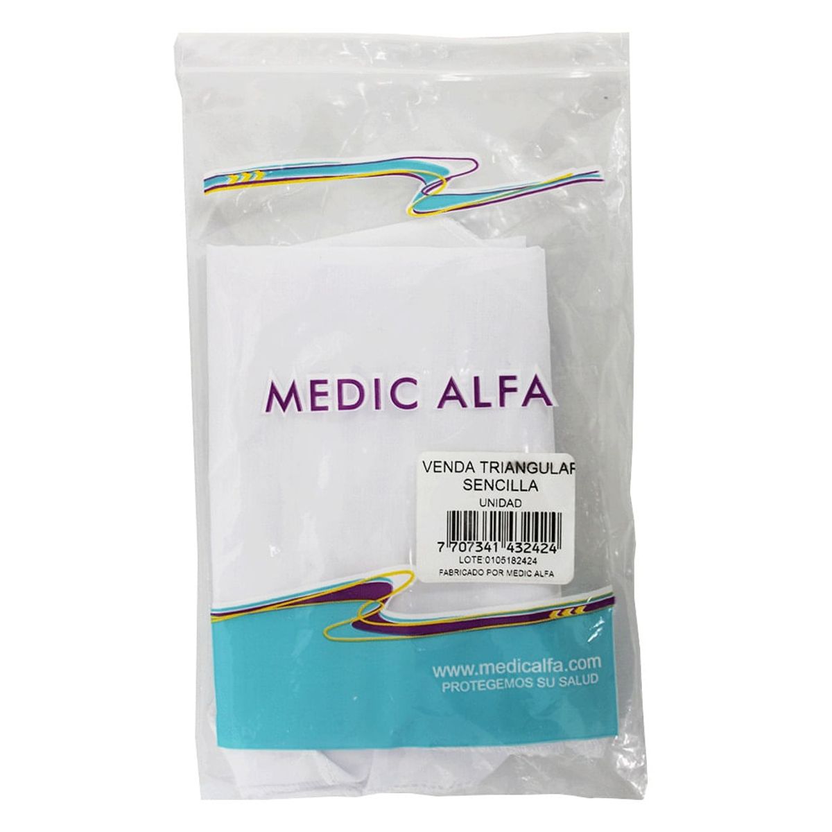 GENERICO - Venda Triangular Sencilla En Tela Onelif