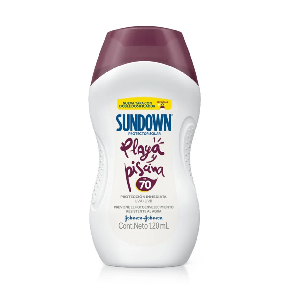 SUNDOWN - Protector Solar Sundown Playa Piscina Fps70 X 120ml
