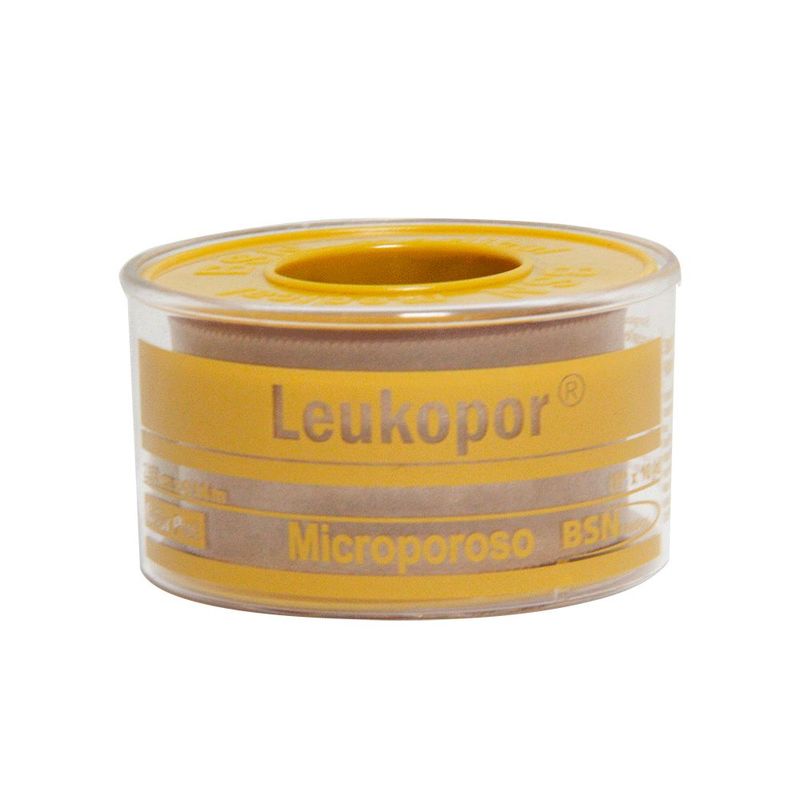 GENERICO - Leukopor Esparadrapo Piel 2.50cm X 9.14m
