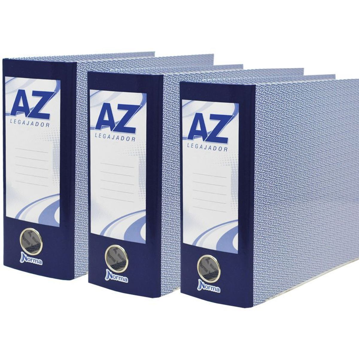 NORMA KAMALI - Carpeta folder a-z plastificado tamaño media carta