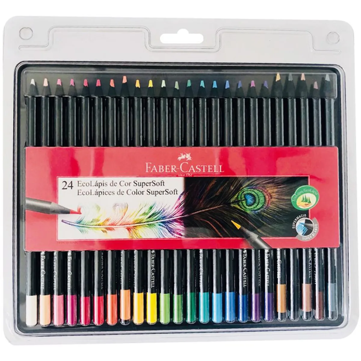 FABER CASTELL - Colores super soft x 24 faber castell