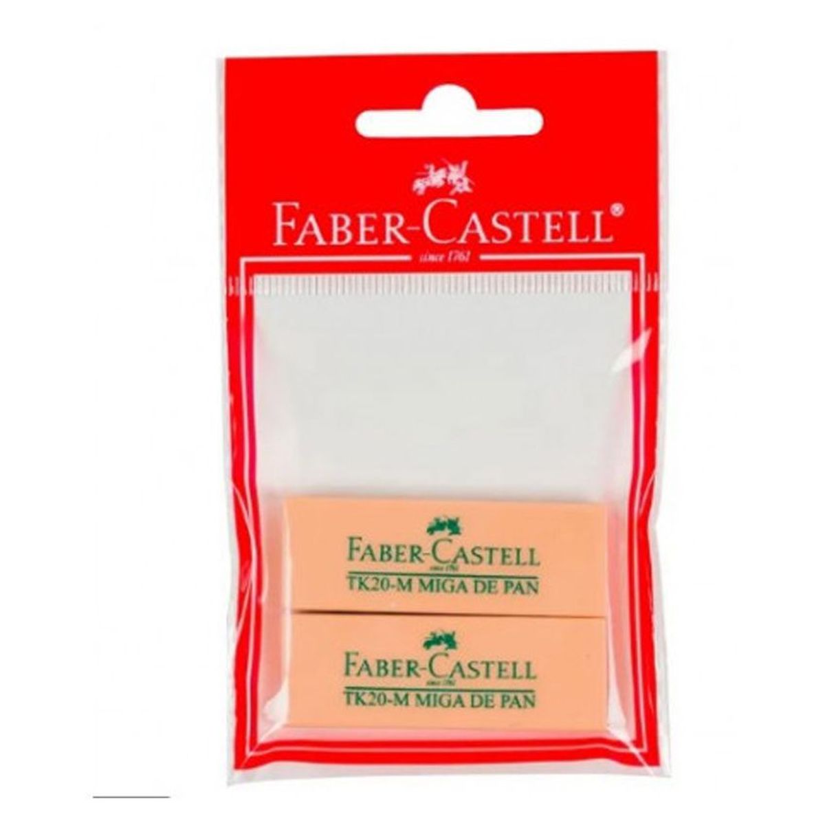 FABER CASTELL - Borrador miga de pan x 2 und faber castell