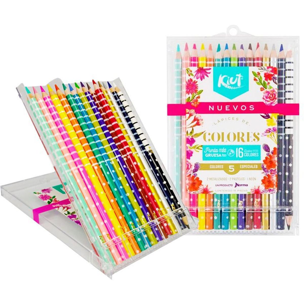 KIUT - Colores x 16 unidades kiut  !!nuevos!!