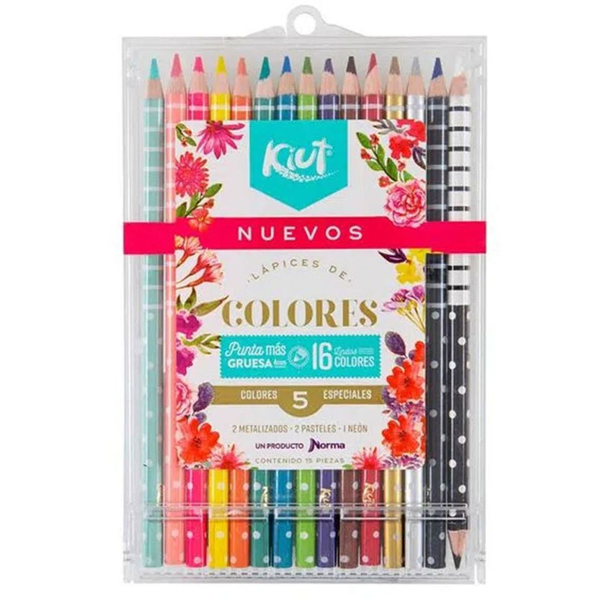 KIUT - Colores x 16 unidades kiut  !!nuevos!!
