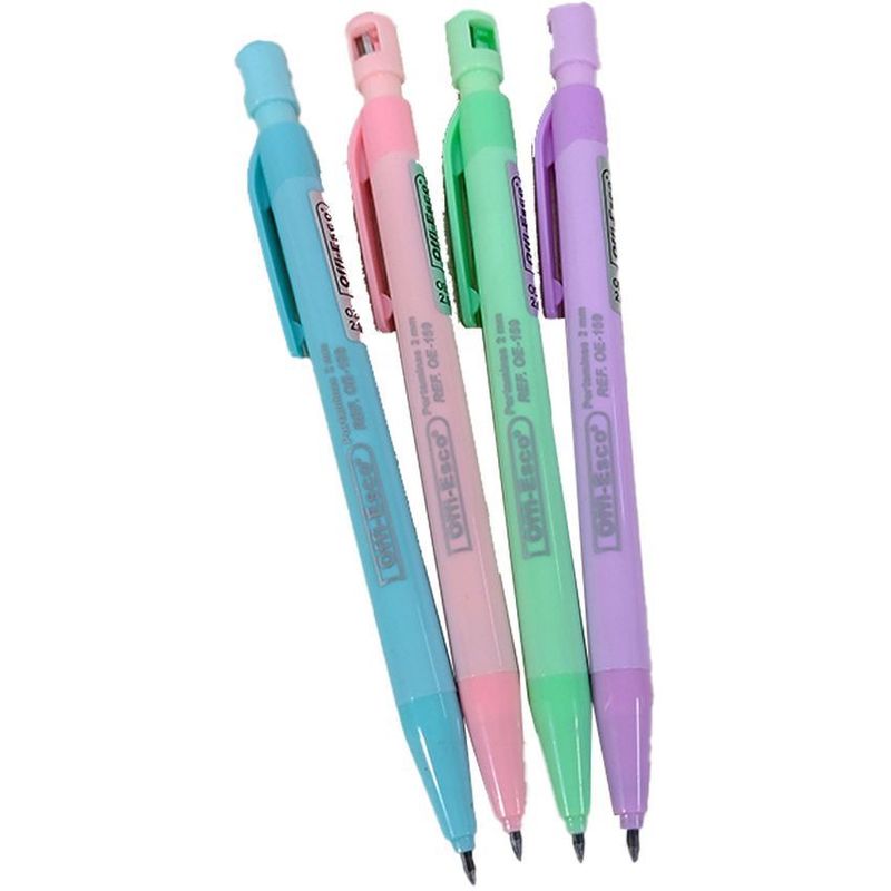 OFFI ESCO - Portaminas 2.0 mm Offi-Esco Tonos Pastel.