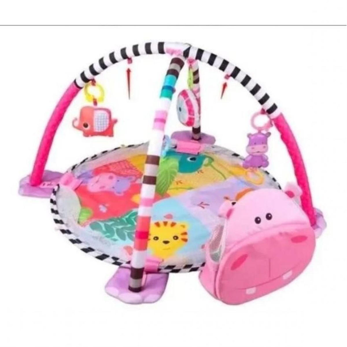 GENERICO - Gimnasio hipopótamo de bebe piscina pelota crece conmigo3en1