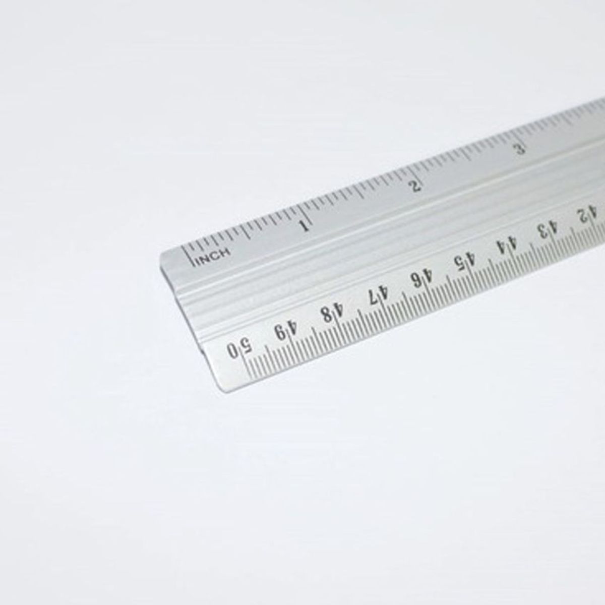 ARTECMA - Regla metálica - aluminio de 50 cms