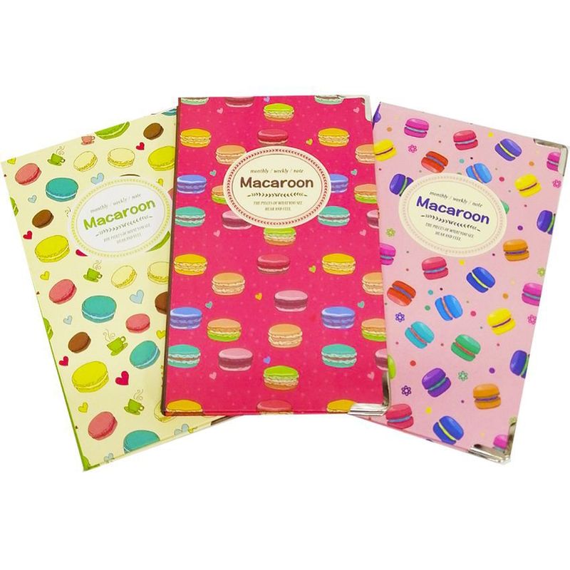 PELIKAN - Planeador semanal y mensual pasta dura macaroon
