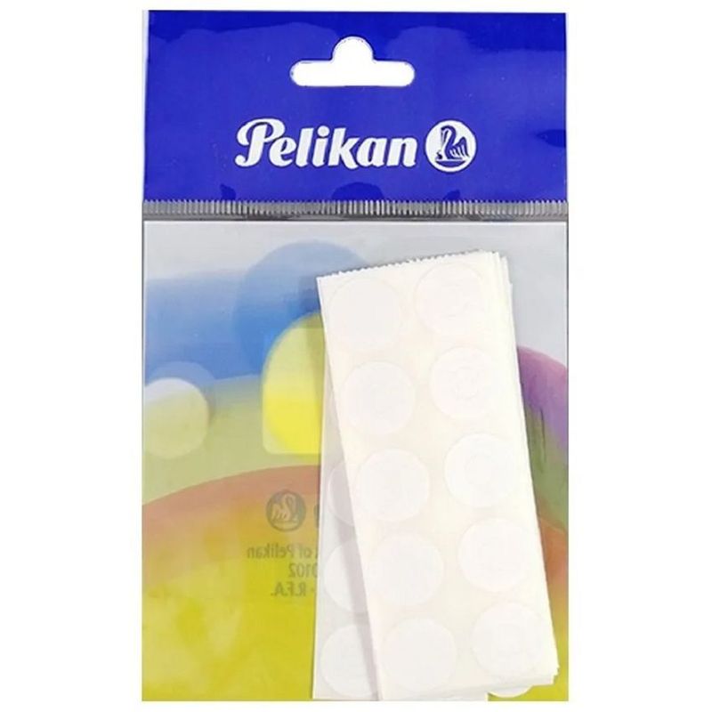 PELIKAN - Refuerzos adhesivos con perforación de 6mm pelikan
