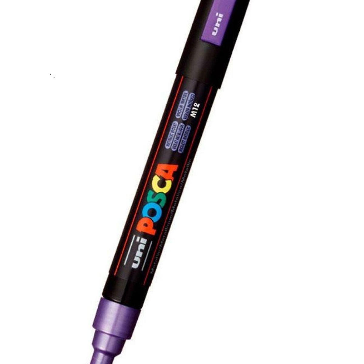 POSCA - Marcador gráfico de vinilo posca metalizado punta pc-5m x6