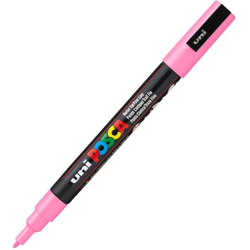 POSCA - Marcador Gráfico de Vinilo Posca Pc-5m Rosa