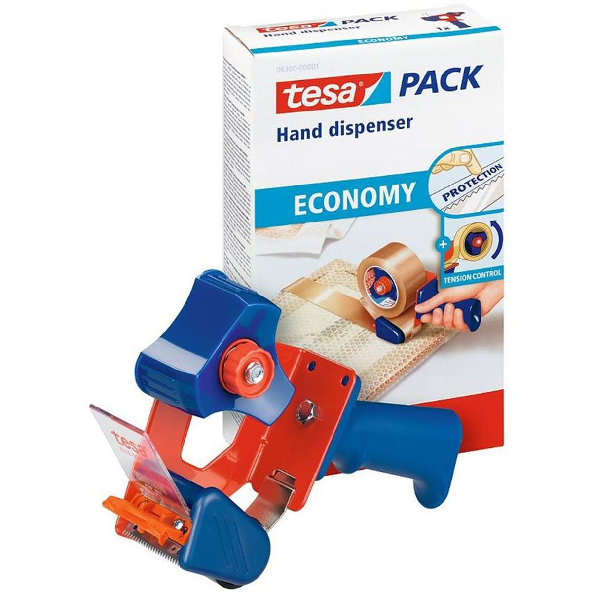 TESA - Dispensador tesa para cinta de empaque hasta 44 mm x 100 m
