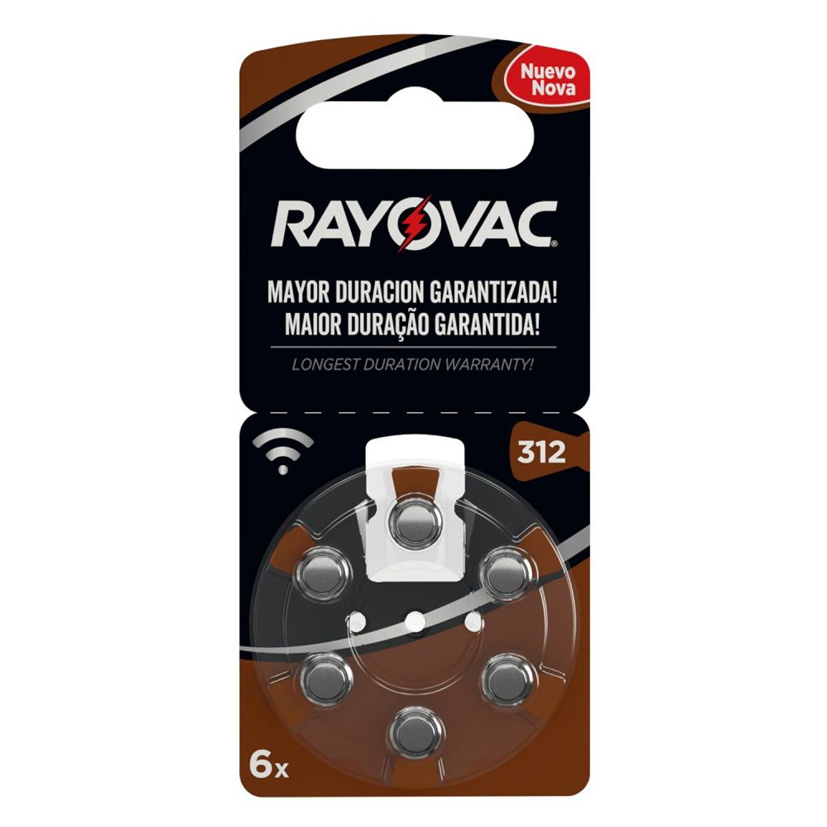 GENERICO - Bateria Auditiva Rayovac #312 X 6und
