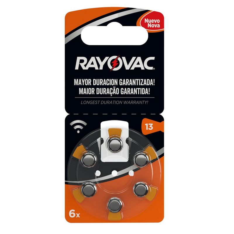 GENERICO - Bateria Auditiva Rayovac #13 X 6und