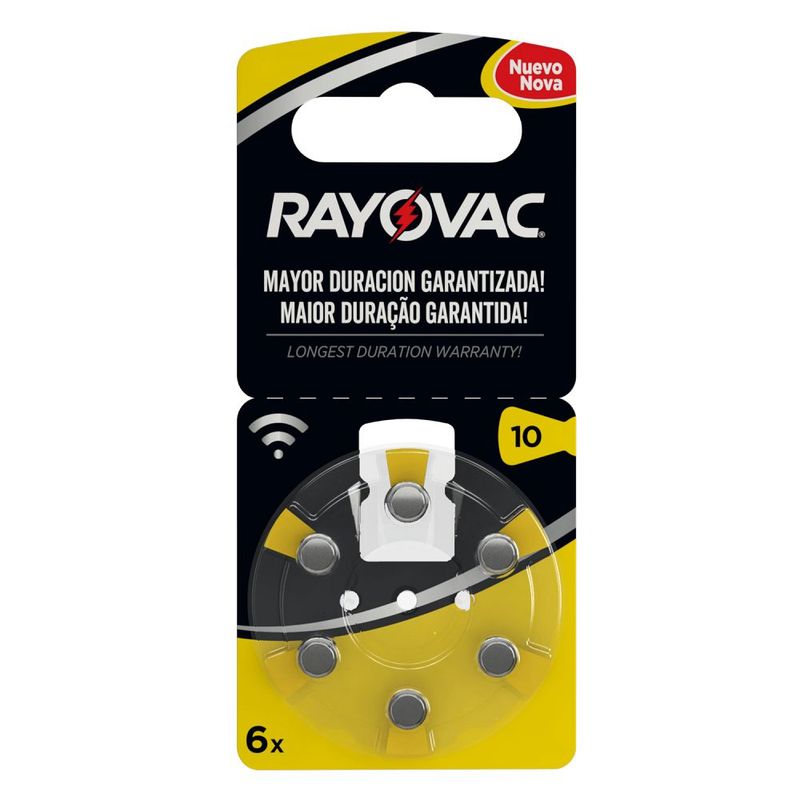 GENERICO - Bateria Auditiva Rayovac #10 X 6und