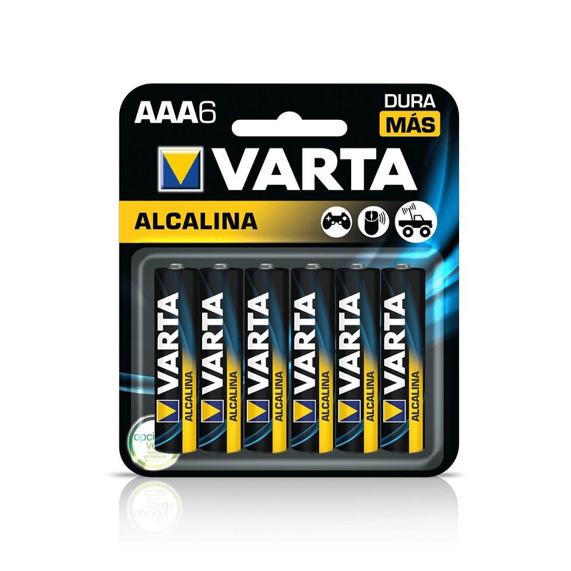 VARTA - Oferta Pila Alkalina Aaa Varta X 6und