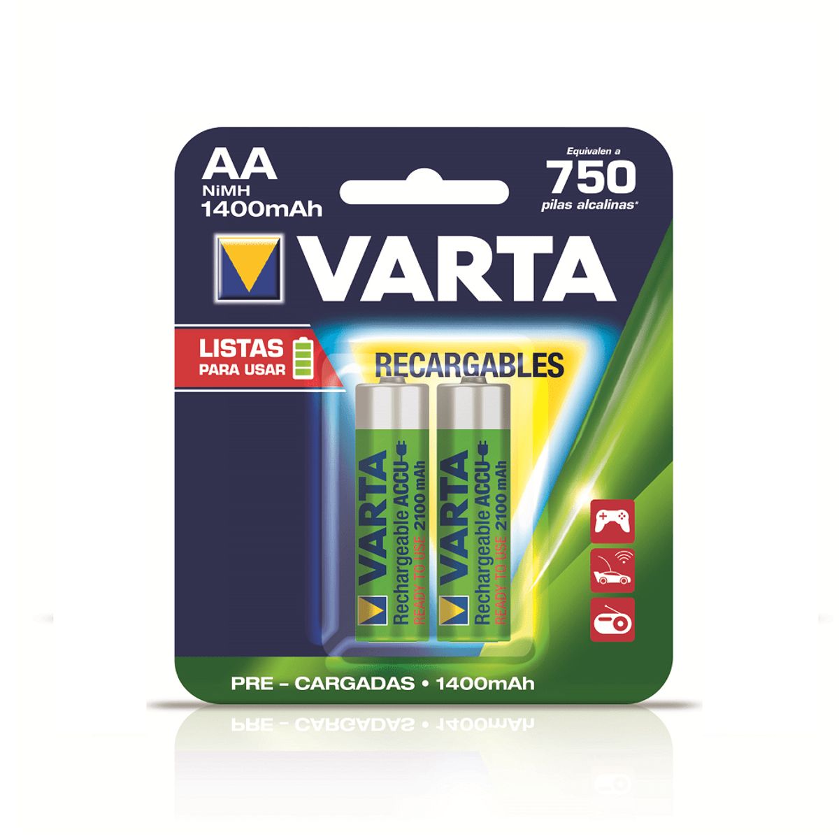 GENERICO - Pila Recargable Varta Opp Aa X 2und Vld 715