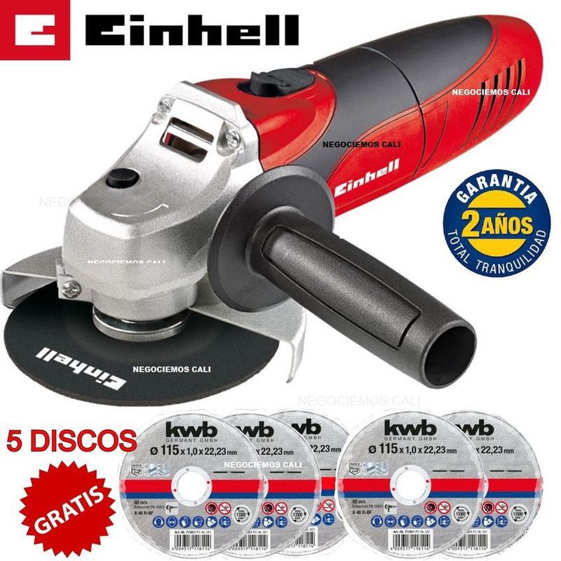 EINHELL - Pulidora profesional 4¨1/2¨ alemana einhell 12.000rpm garantia 2 años