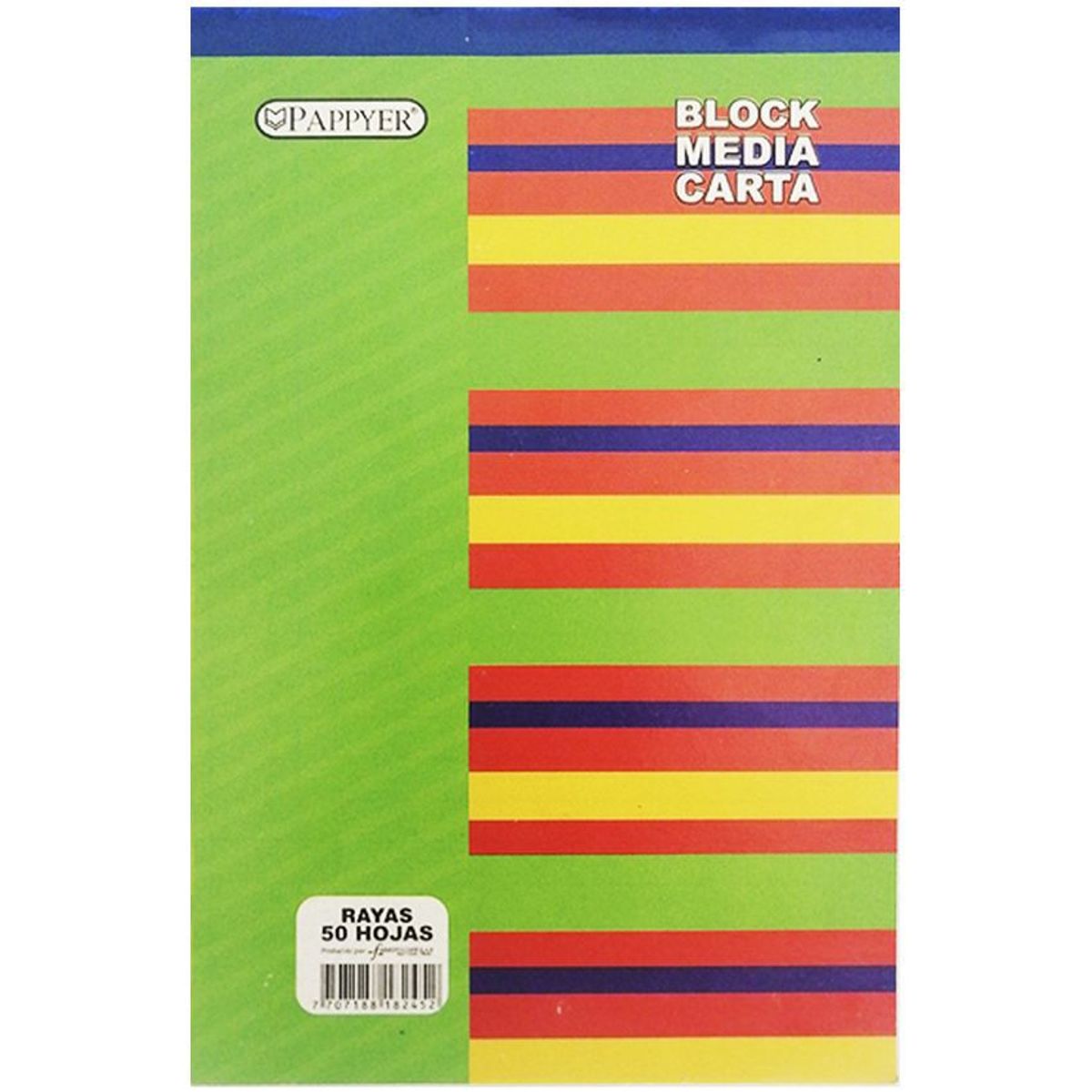 NORMA KAMALI - Block media carta rayado en bond x 50 hojas