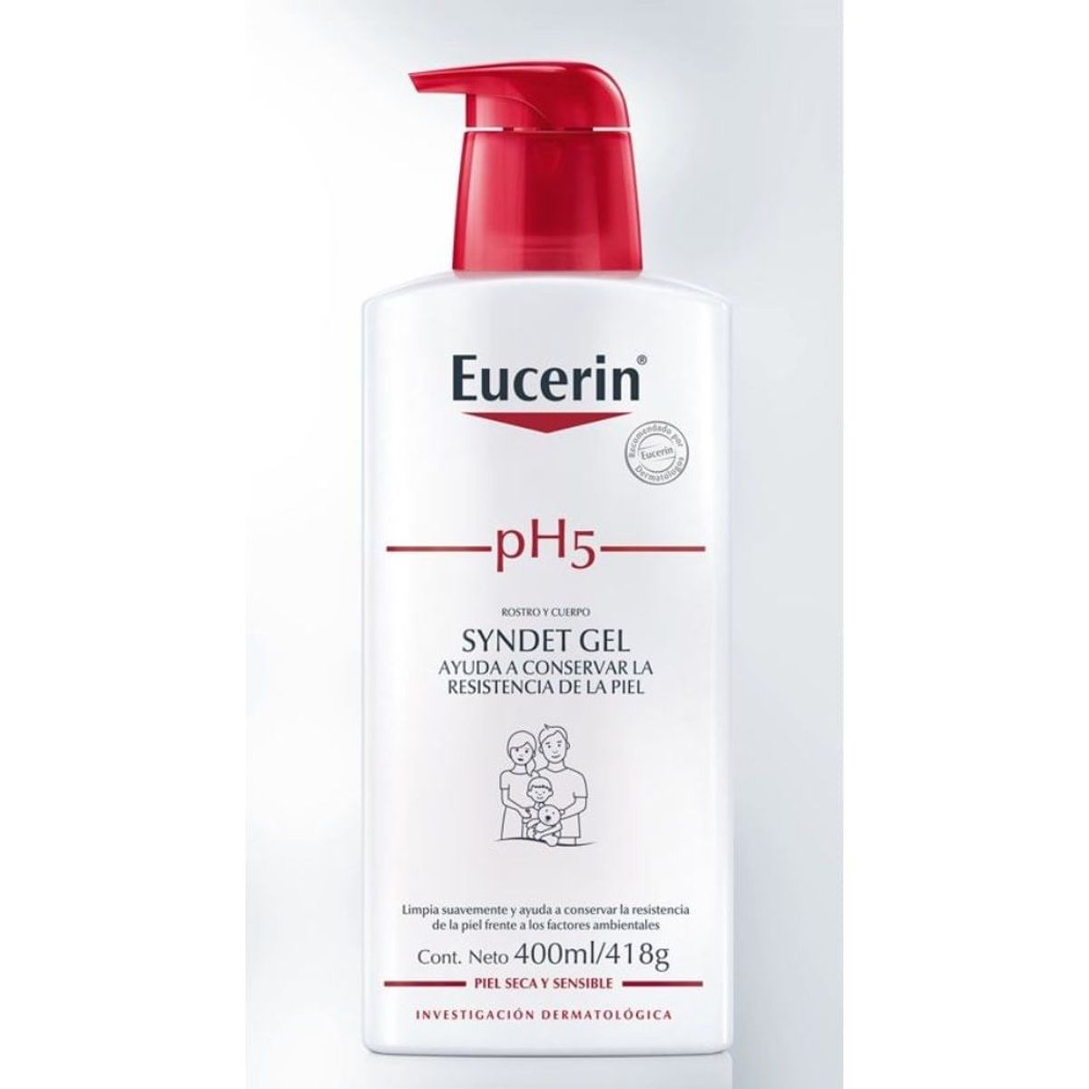 EUCERIN - Gel De Ducha Eucerin Ph5 Rostro Y Cuerpo X 400ml
