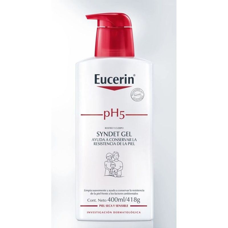 EUCERIN - Gel De Ducha Eucerin Ph5 Rostro Y Cuerpo X 400ml