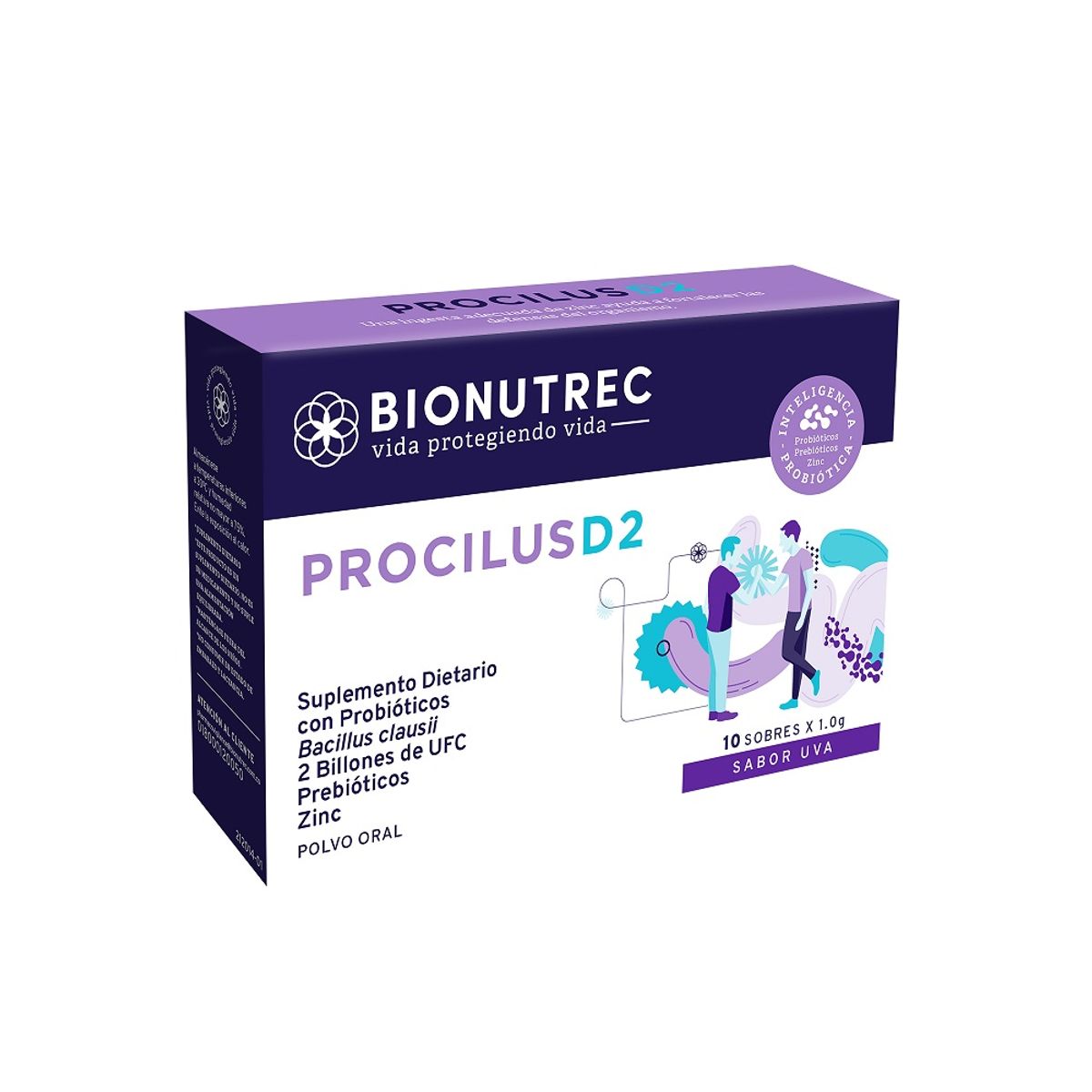 GENERICO - Probioticos Procilus D2 Suspension Dietario X 10und