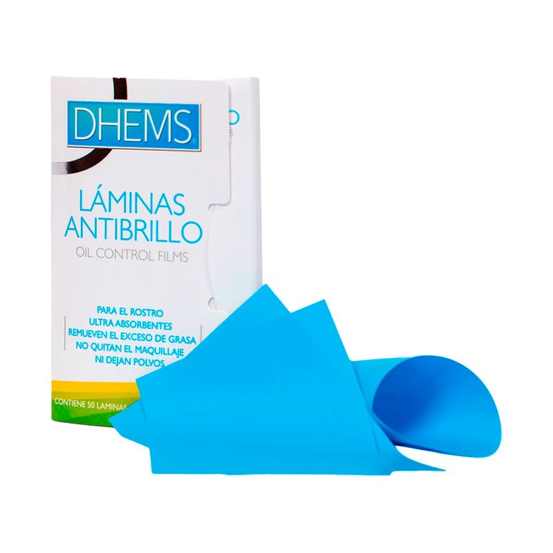 DHEMS - Laminas Dhems Antibrillo Facial X 50und