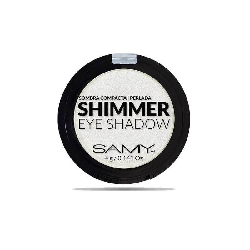 SAMY - Sombra Individual Mineral Samy 23 Blanco Perlado X 4g
