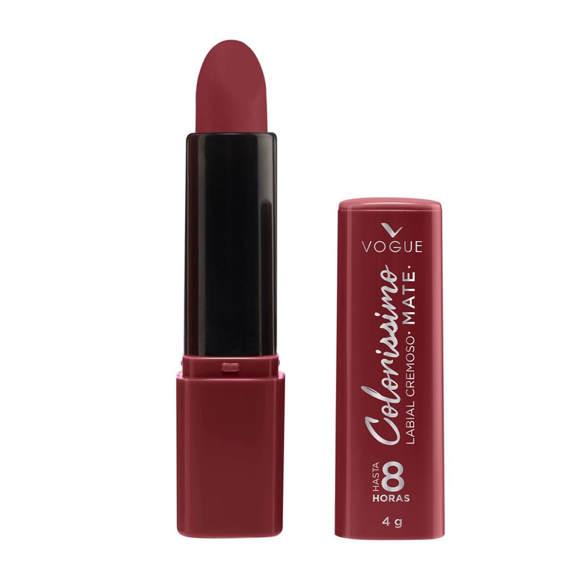 VOGUE - Labial En Barra Vogue Colorissimo Cremoso Mate Manzana Roja