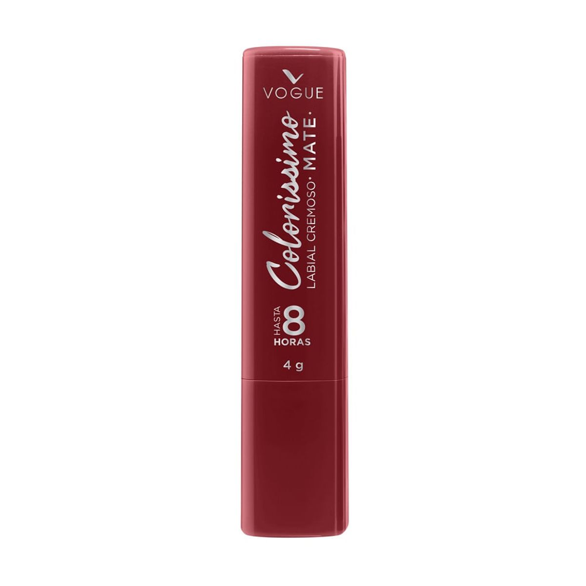 VOGUE - Labial En Barra Vogue Colorissimo Cremoso Mate Manzana Roja