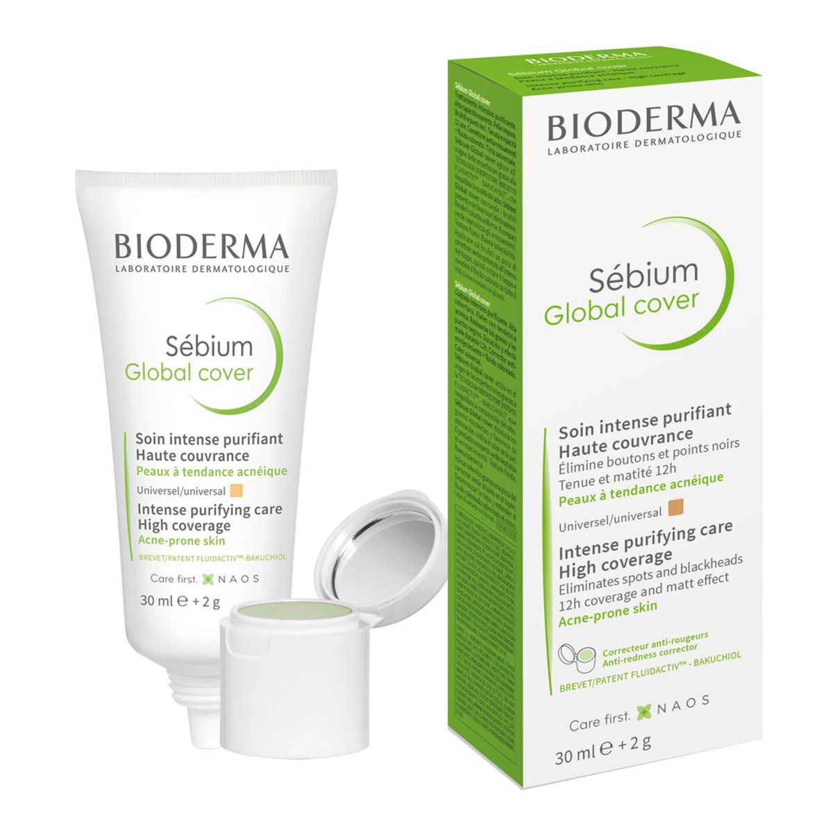BIODERMA - Crema Bioderma Sebium Global Cover X 30ml