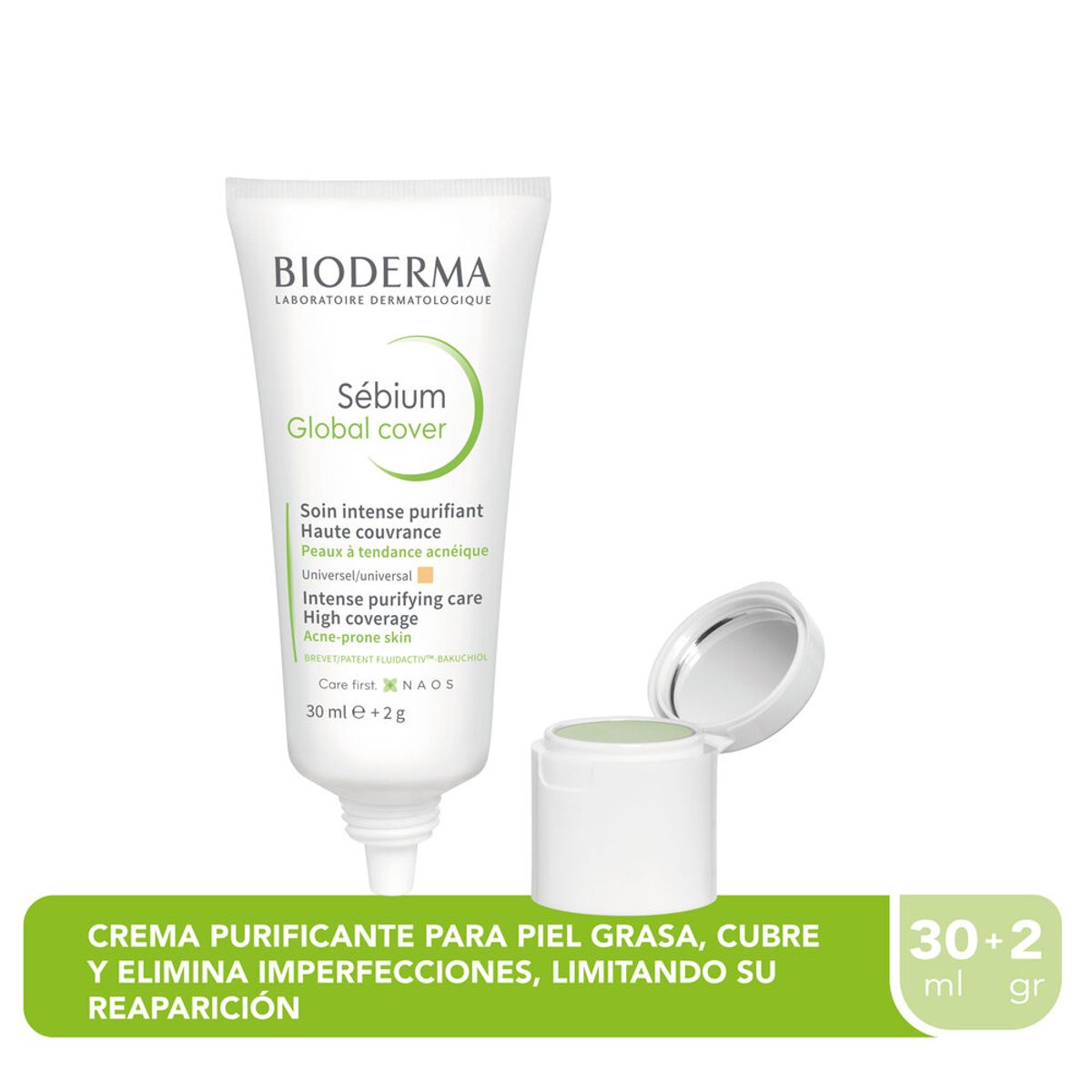 BIODERMA - Crema Bioderma Sebium Global Cover X 30ml