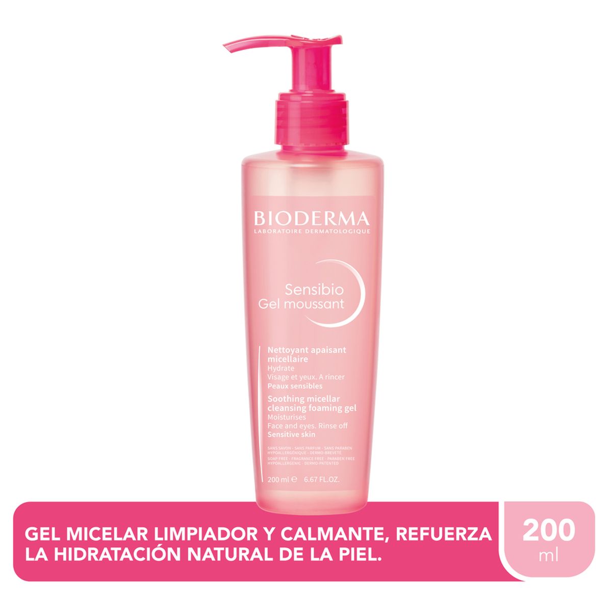 BIODERMA - Bioderma Gel Sensibio Moussant X 200ml
