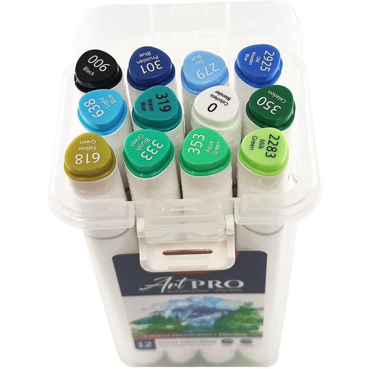 POINTER - Marcador Doble Punta Pointer A Base De Alcohol X 12 Colores