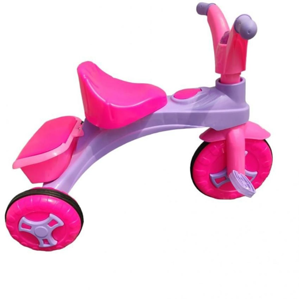 PRODEHOGAR - Triciclo Musical Montable Con Baul LLantas Antideslizante