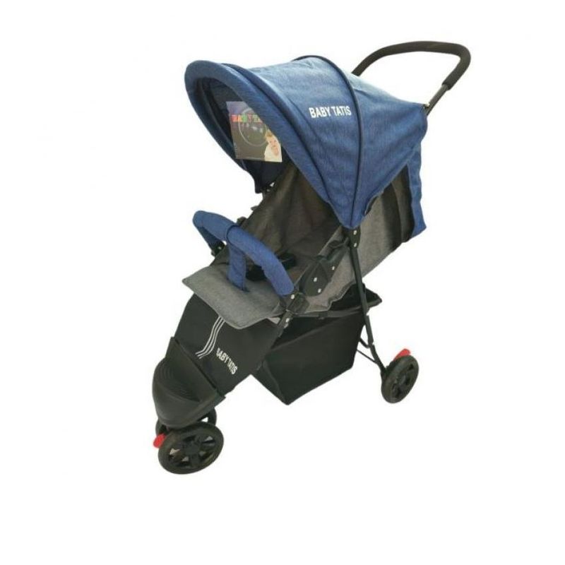 GENERICO - Coche Paseador Para Bebe Tres Ruedas Reclinable Compacto