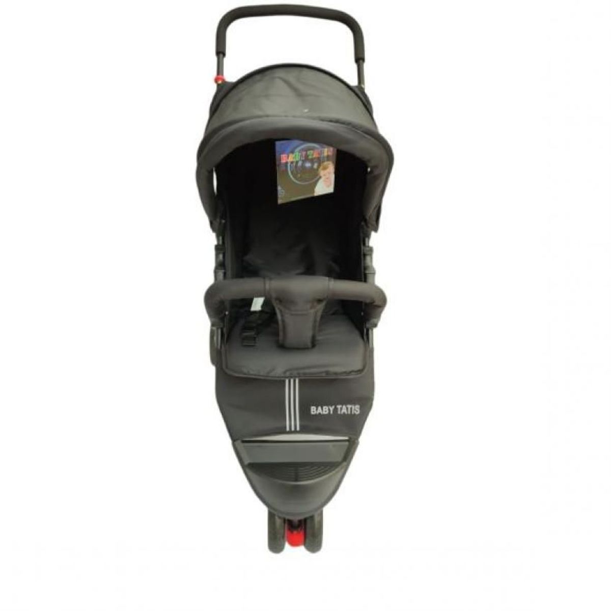 GENERICO - Coche Paseador Para Bebe 3 Ruedas Reclinable Compacto