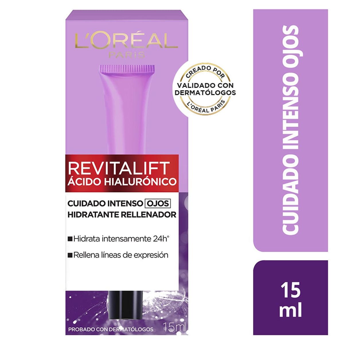 REVITALIFT - Crema L'oréal Paris Revitalift Ácido Hialurónico Contorno De