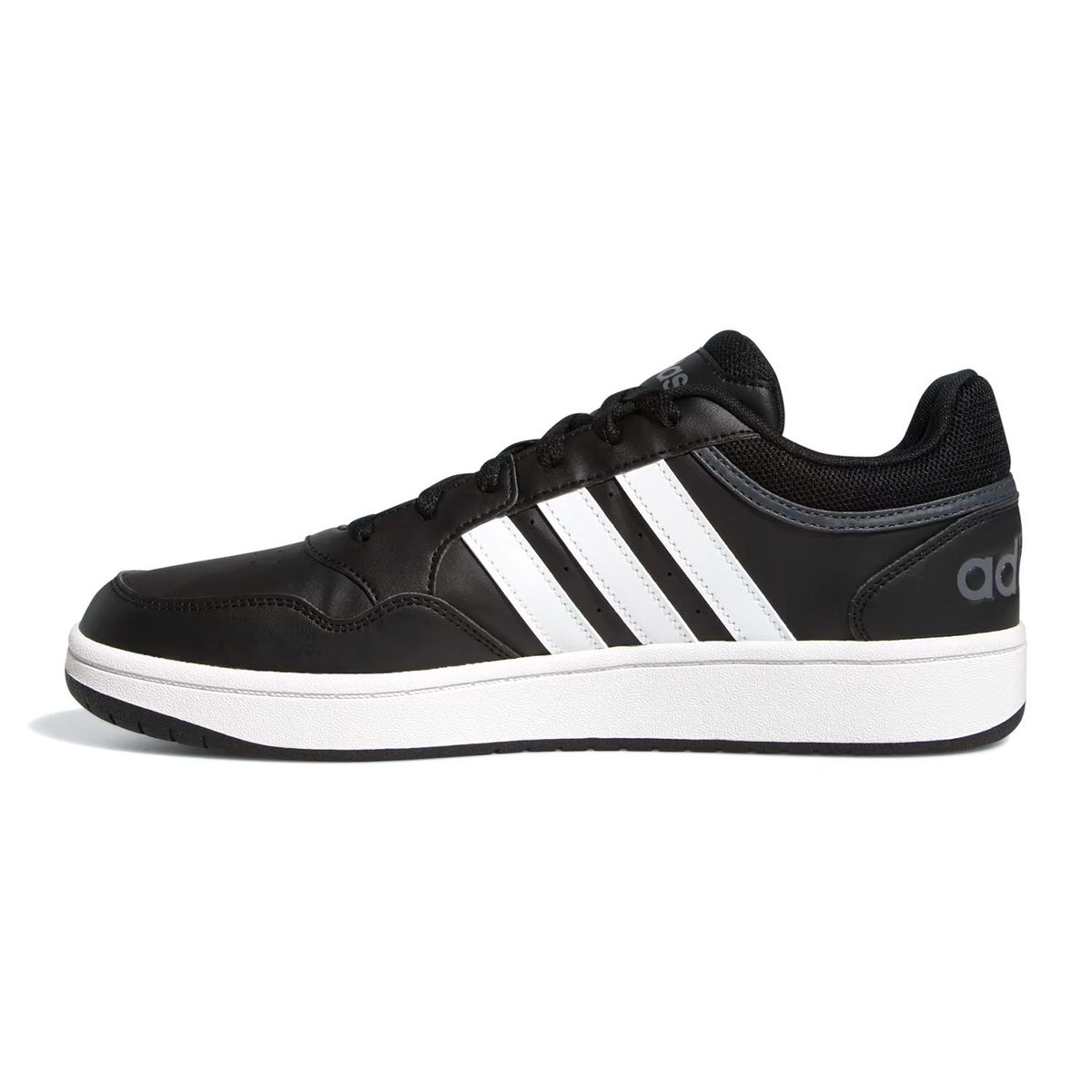 ADIDAS - Tenis Adidas Hombre Bajo Negro Hoops 30